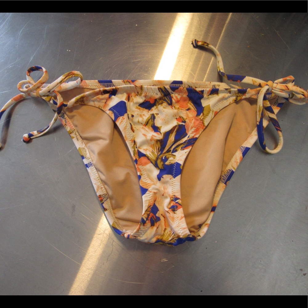 J. Crew Floral Cheeky Bikini Bottoms